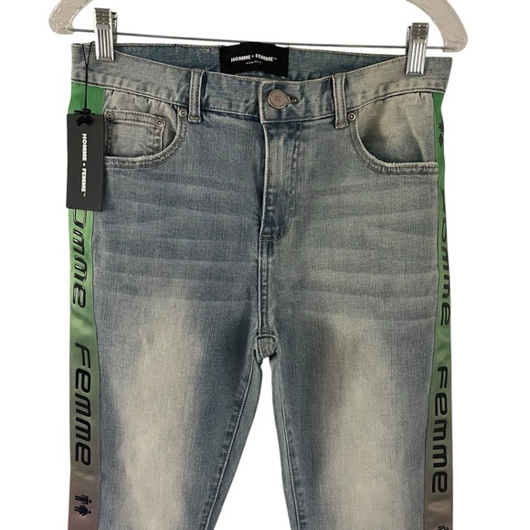 NWT Homme +Femme Women Jeans Size 32 - Picture 4 of 9